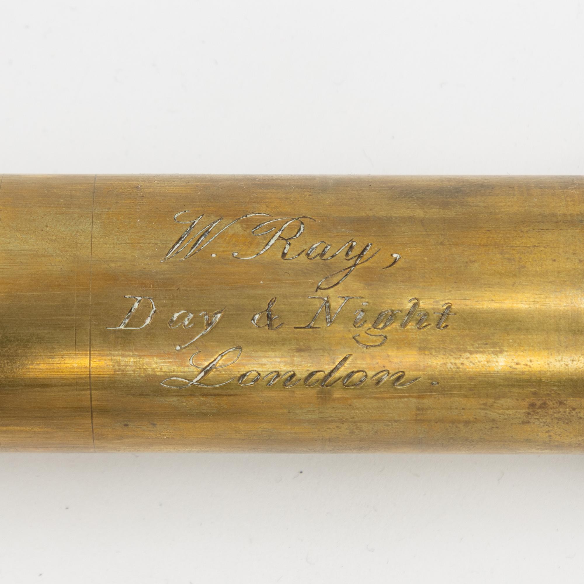 Telescope, by W. Ray, Day & Night, London, end of the 19th century.