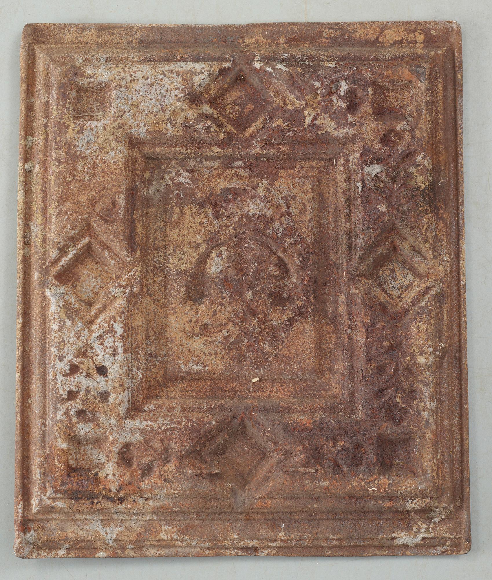 SÄTTUGNSPLÅT, gjutjärn.