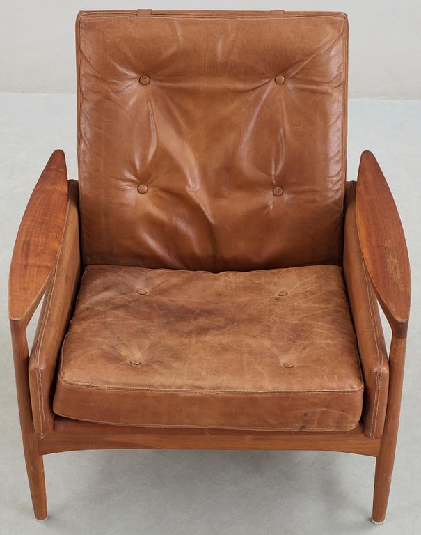 FÅTÖLJ, OPE Möbler, möjligen Ib Kofod Larsen, 1950/60-tal.