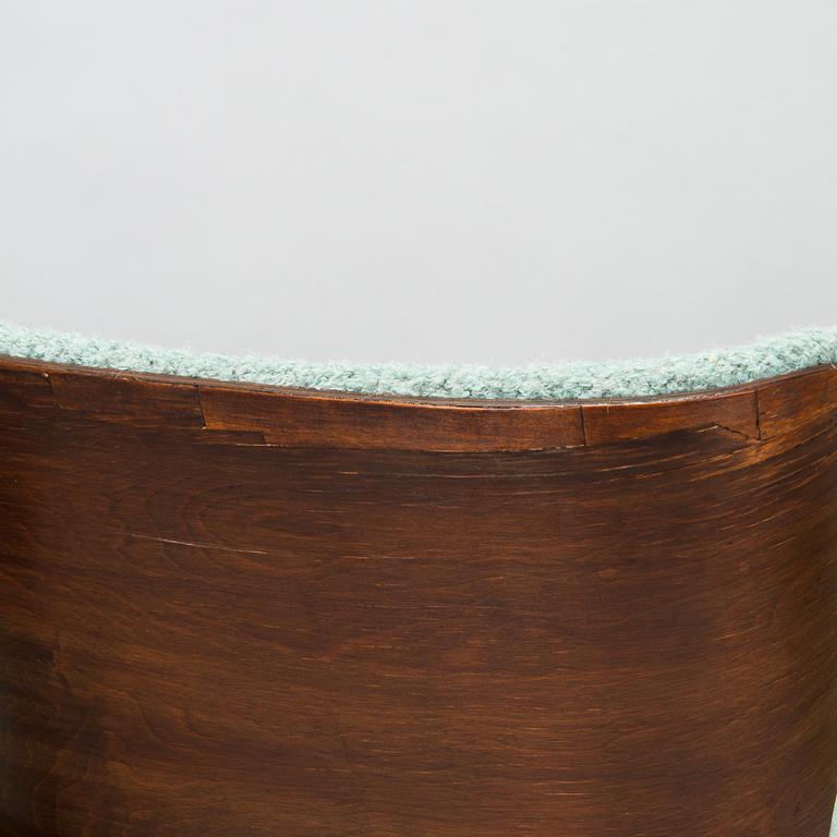 Werner West, fåtöljer, ett par, Wilhelm Schaumann Oy, Finland 1930-40-tal.