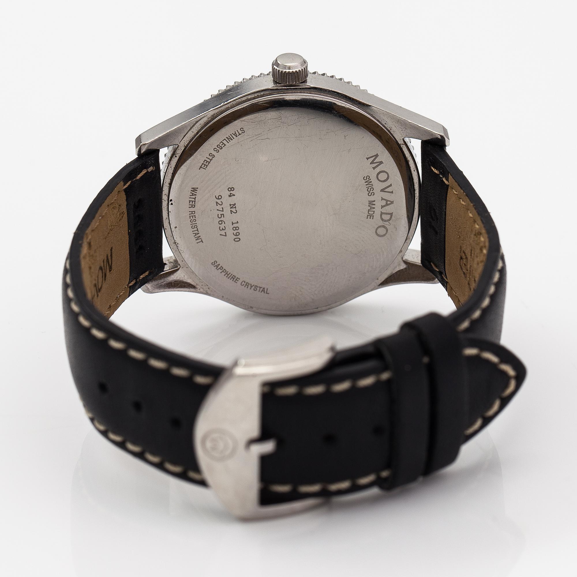 Movado, armbandsur, 36 mm.