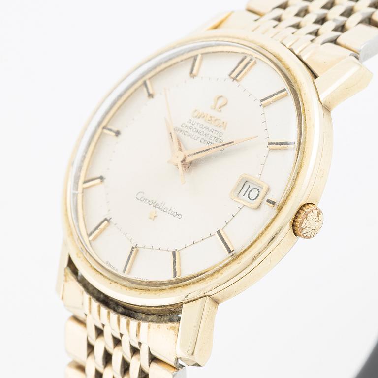 Omega, Constellation, "Pie-Pan", wristwatch, 35 mm.