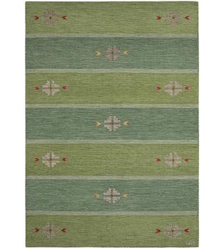 Nils Nilsson, a flat weave carpet, signed NN, c. 300 x 200 cm.