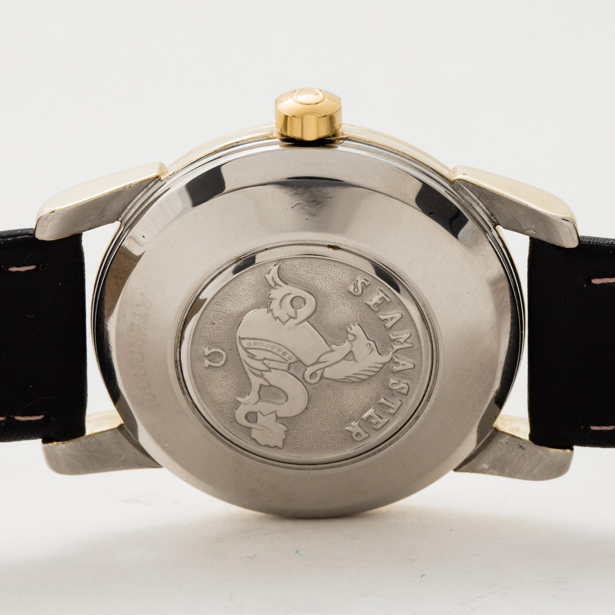 Omega, Seamaster, armbandsur, 34 mm.