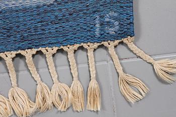 A flatweave by Ingegerd Silow, signed IS, second half of the 20th century, 232 x 170 cm.