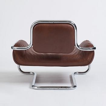 Kwok Hoi Chan, fåtölj, "Limande", Steiner, Frankrike, 1960-70-tal.
