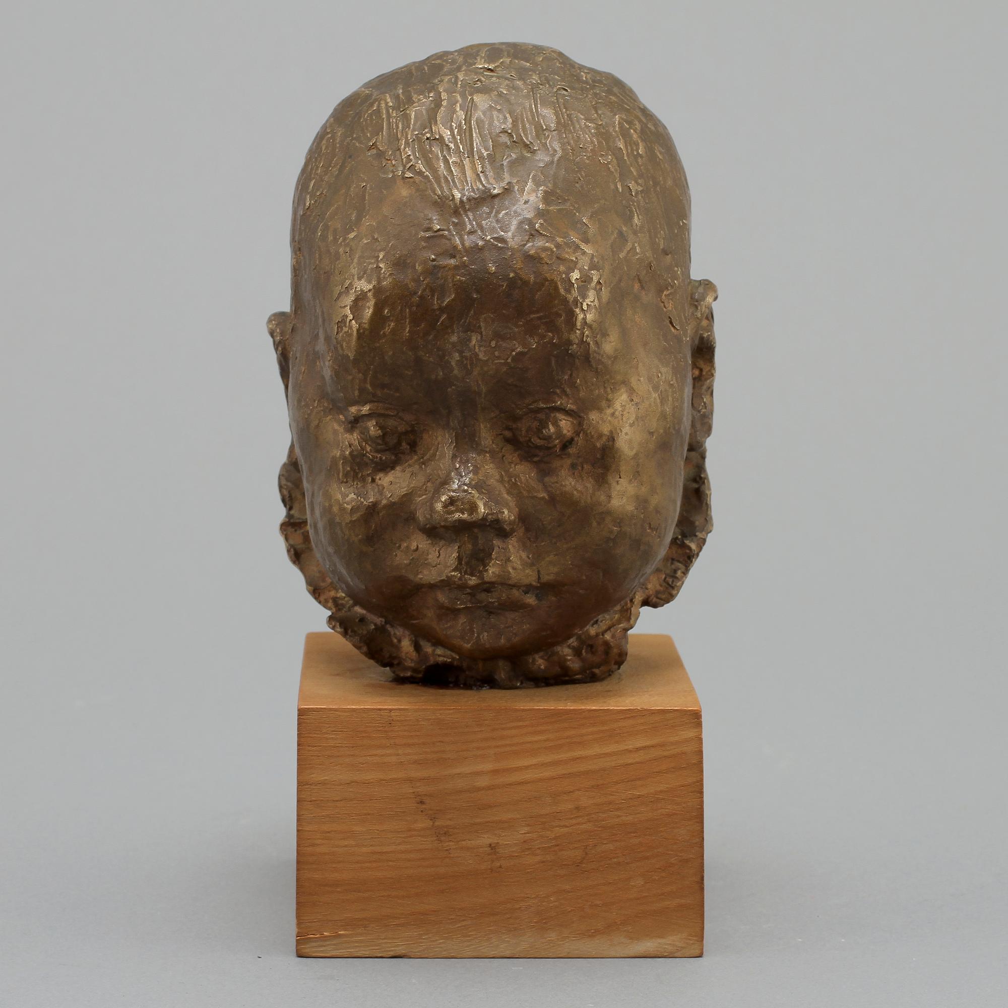 ARTUR JOHANSSON, skulptur, brons, sign o dat -34.