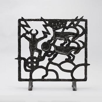 A 21th century cast iron spark protection, Olle Hermansson.