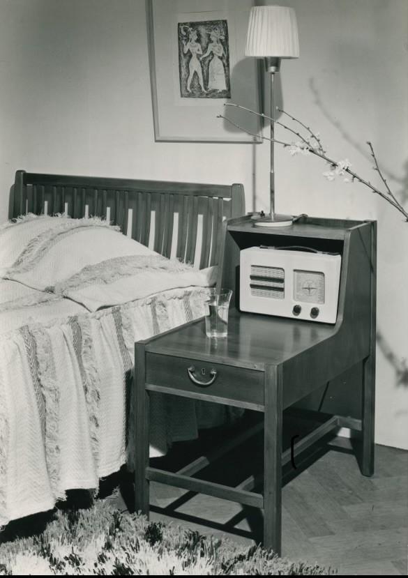 Bertil Brisborg, a pair of table lamps, Triva "532-007", Nordiska Kompaniet, 1950s.