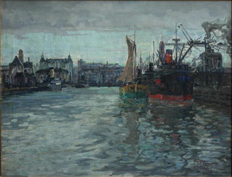 KARL-ENOCK OHLSON, olja på duk, sign.