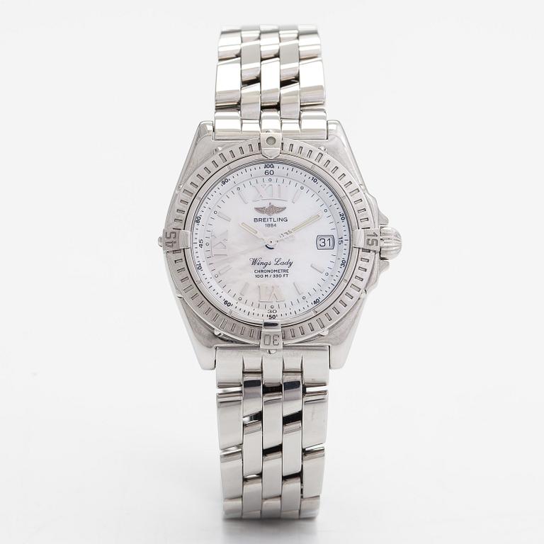 Breitling, Wings Lady, armbandsur, 31 mm.