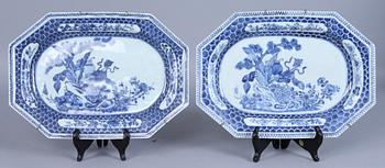 FAT, 4 st, porslin, Kina. 1700-tal.