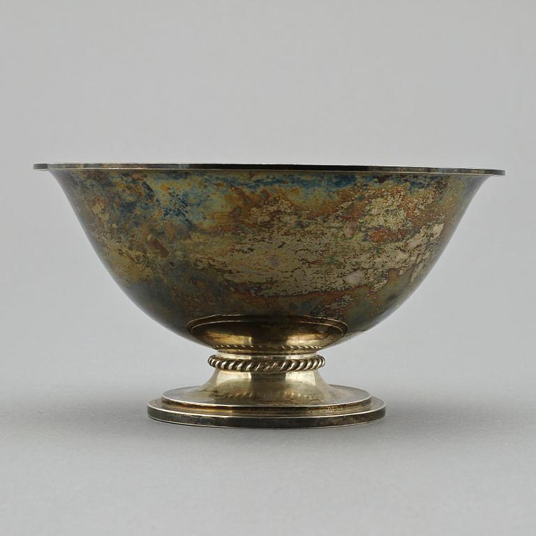 PARTI SILVER, 5 delar, 1900-tal, vikt 290 g.