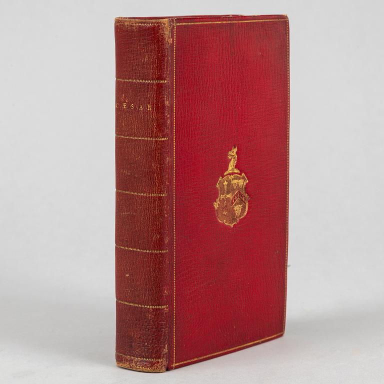 Julius Caesar (1716), attractively bound, possibly by Payne.
