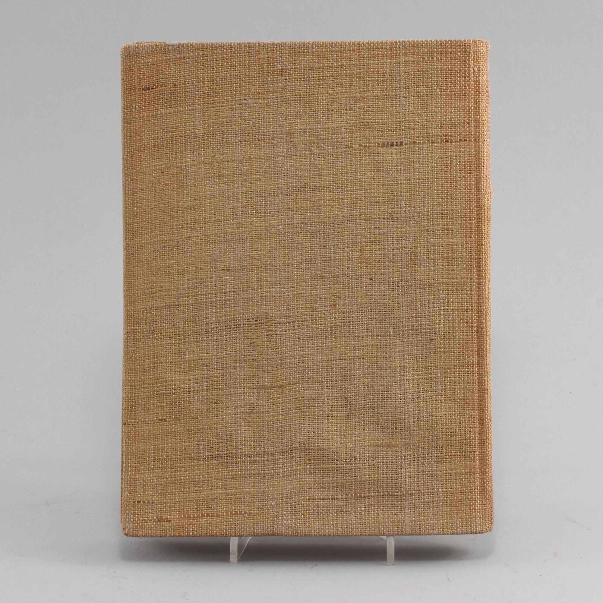 BOK, "Nya Möbler", Otto Schulz, Eget Förlag, Josef Bergendahls Boktryckeri, Göteborg, 1913.