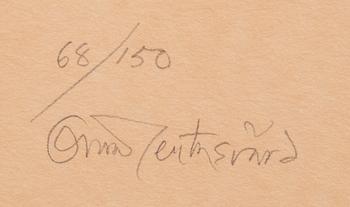 Oscar Reutersvärd,  a set of eight signed and numbered lithographs.
