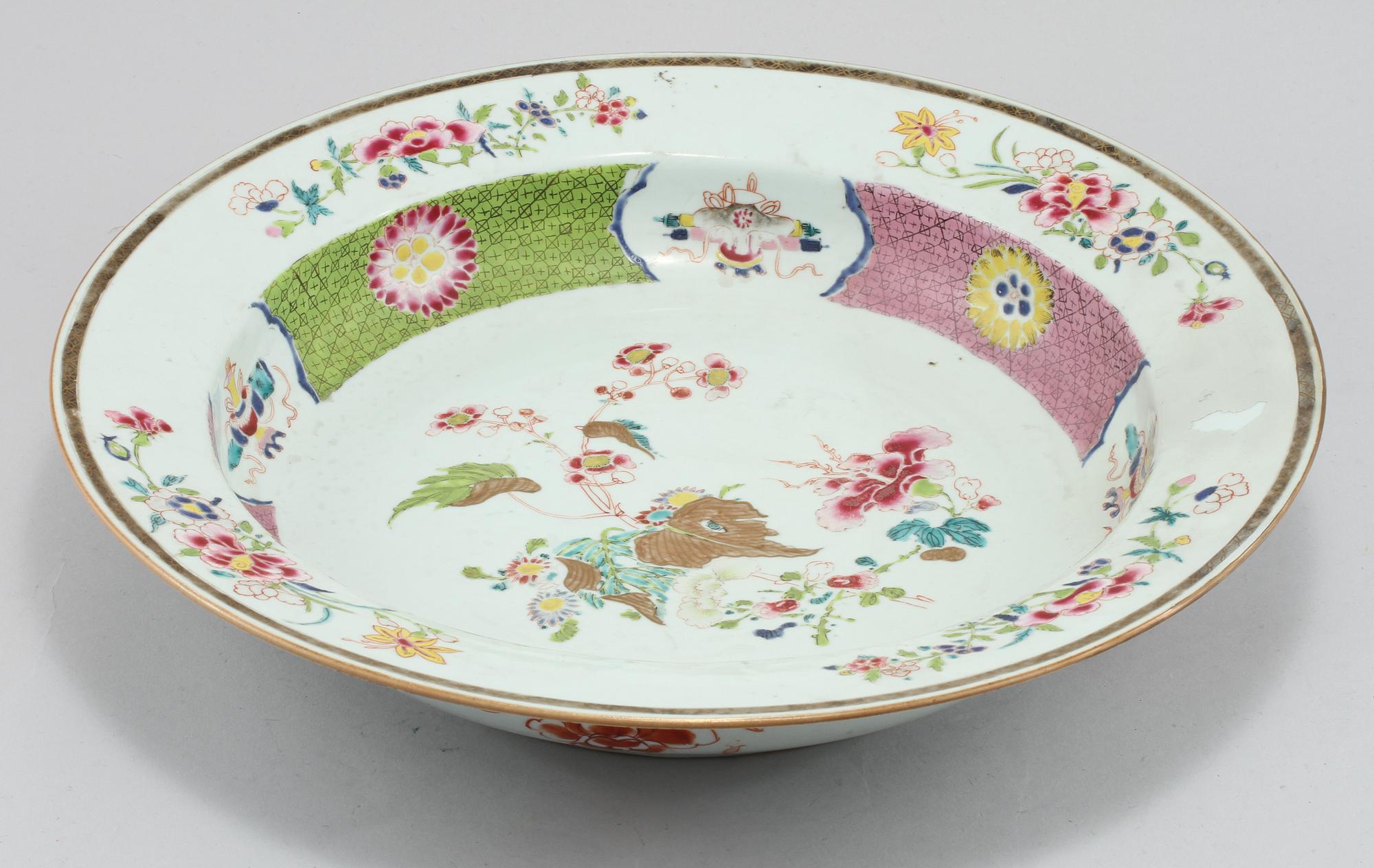 FAT, porslin, Kina, 1700-tal.