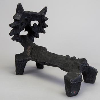ELDHUND, gjutjärn, "Räven", Olle Hermansson, Husqvarna, 1960-tal.