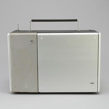 RADIO, Braun T1000, formgiven av Dieter Rams för Braun 1962.