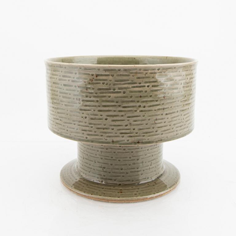 Signe Persson-Melin, a signed stoneware bowl 1990s.