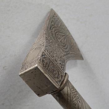 A decorative axe, early 20th century.