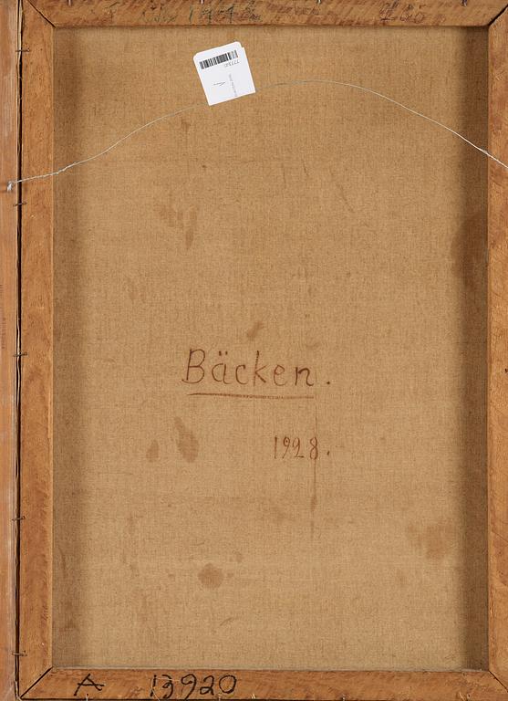 Axel Nilsson, "Bäcken" (The stream).