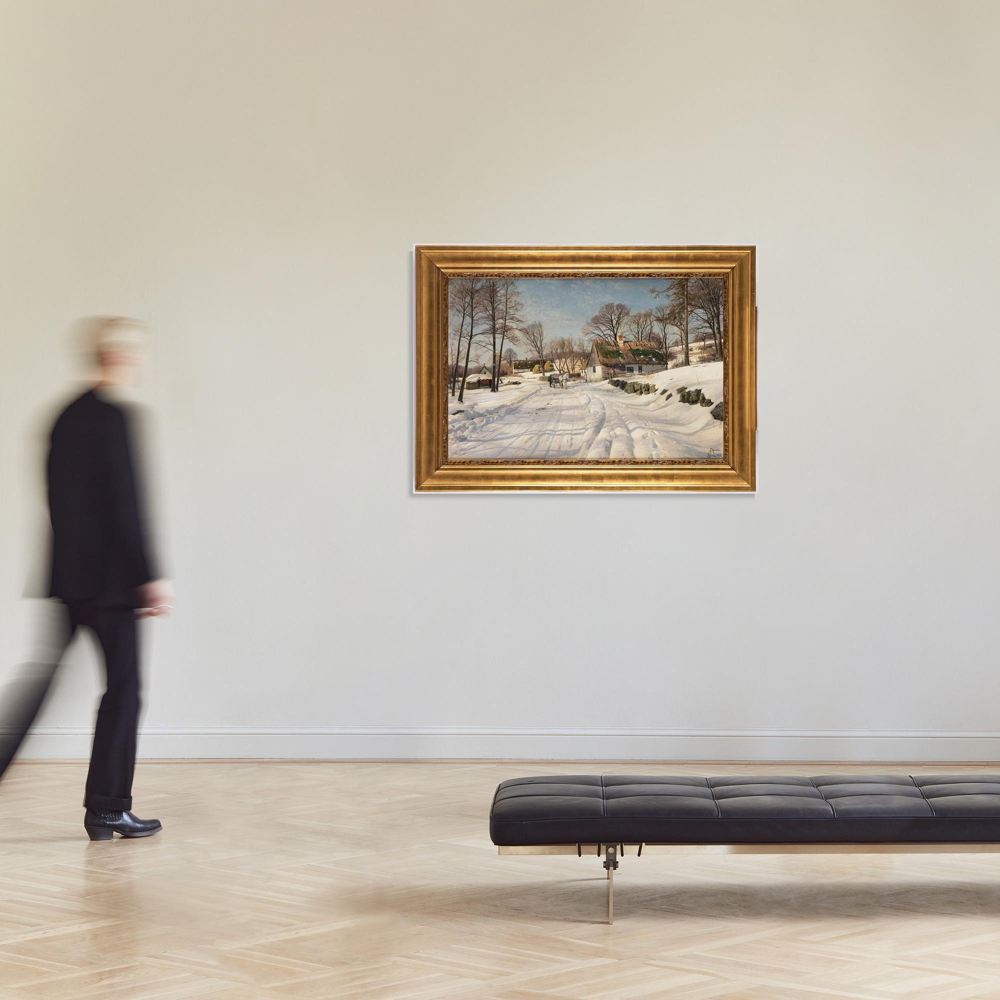 Peder Mork Mönsted, Winter in Jyderup.