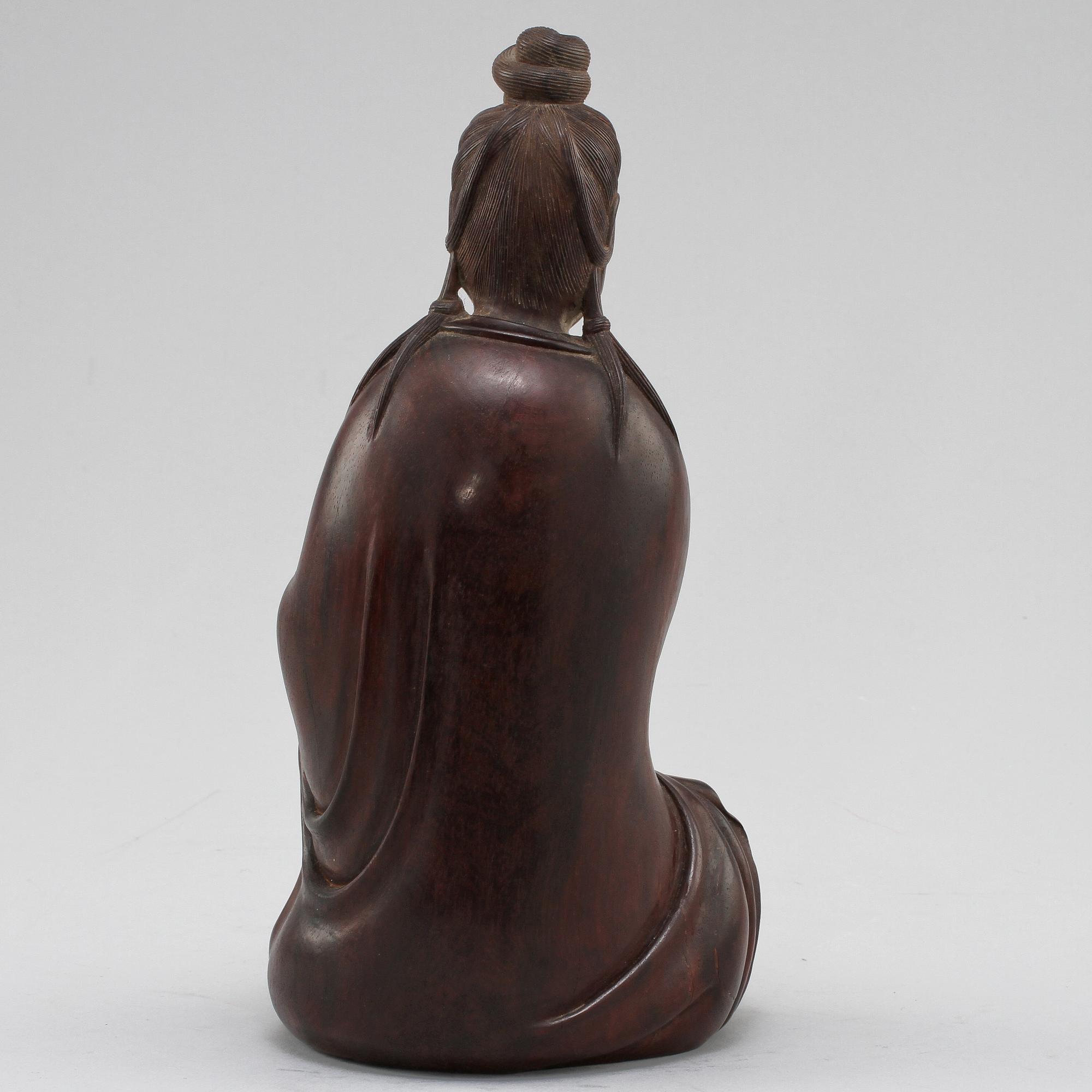 FIGURIN, trä, orientalisk, 1900-talets första hälft.