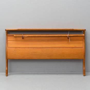 CARL MALMSTEN, a pinewood double bed.
