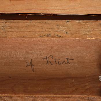 Hilma af Klint, Studio interior.