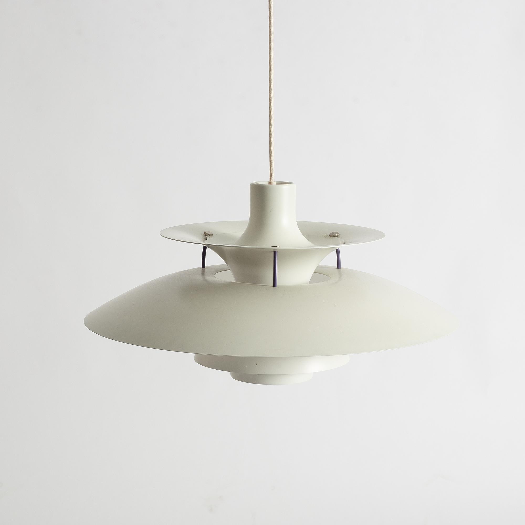 Poul Henningsen, a 'PH 5' ceiling lamp, Louis Poulsen, Denmark.