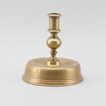 LJUSSTAKE, brons, 1600-tal.