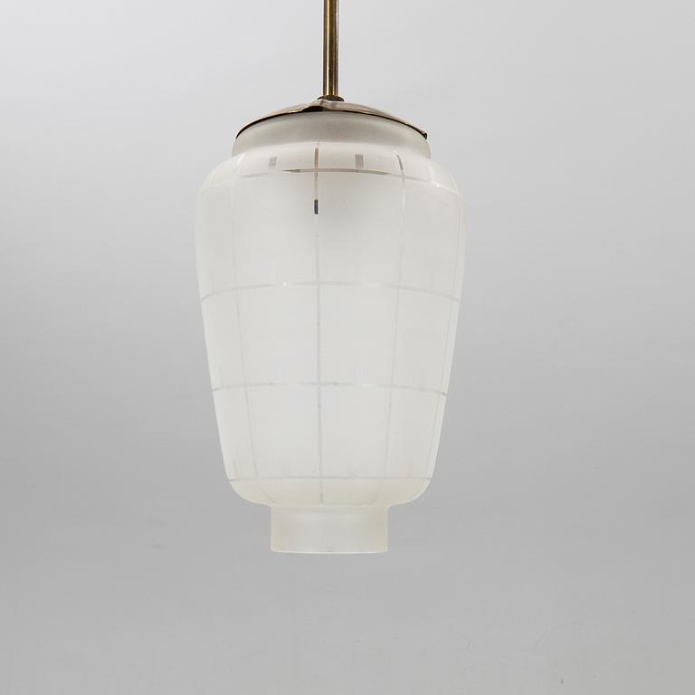 Ceiling lamp 1940s Swedish Modern.