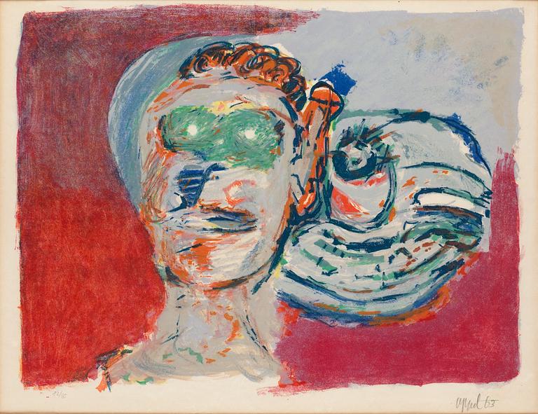 Karel Appel, "Regard vers l'infini".