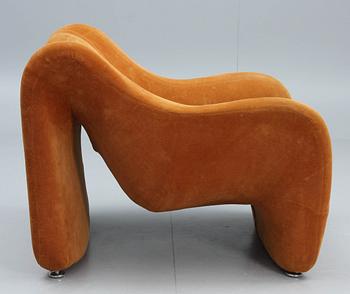 FÅTÖLJ, 1960/70-tal.