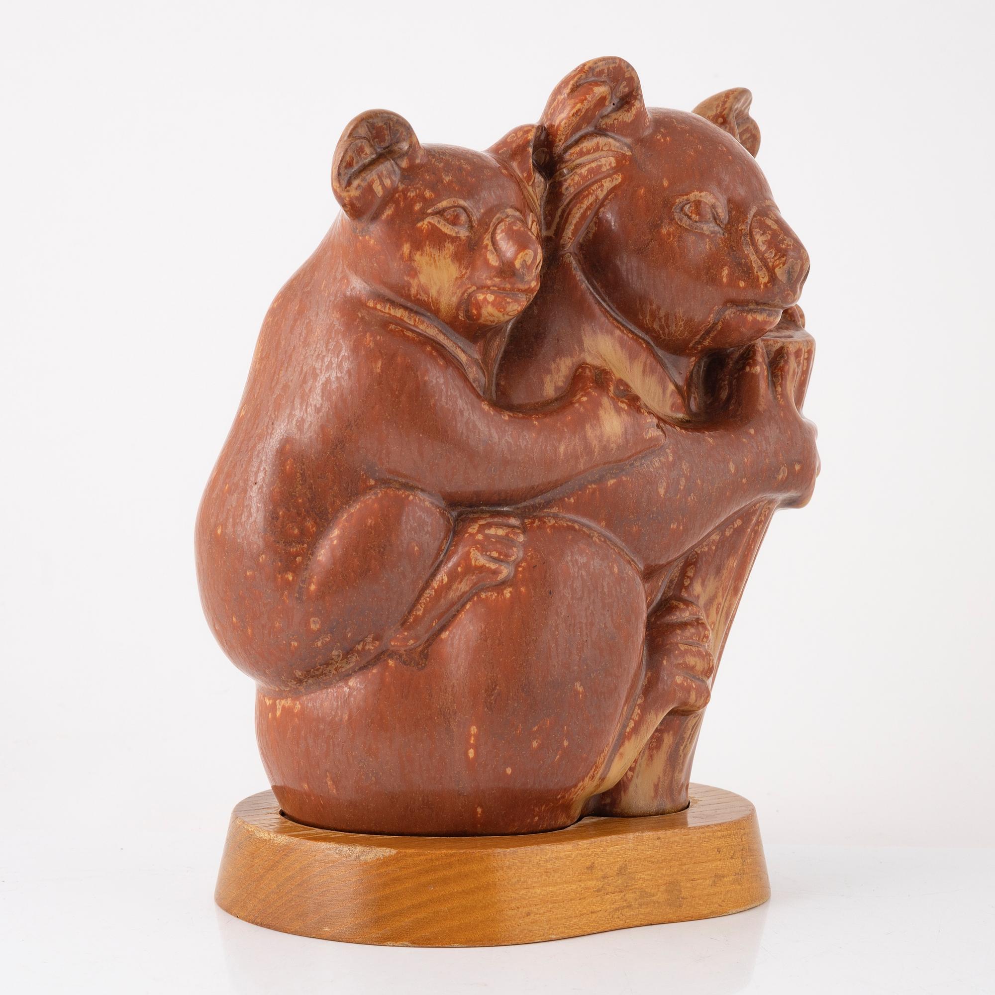 Gunnar Nylund, figuriner, 2 st, Rörstrand.