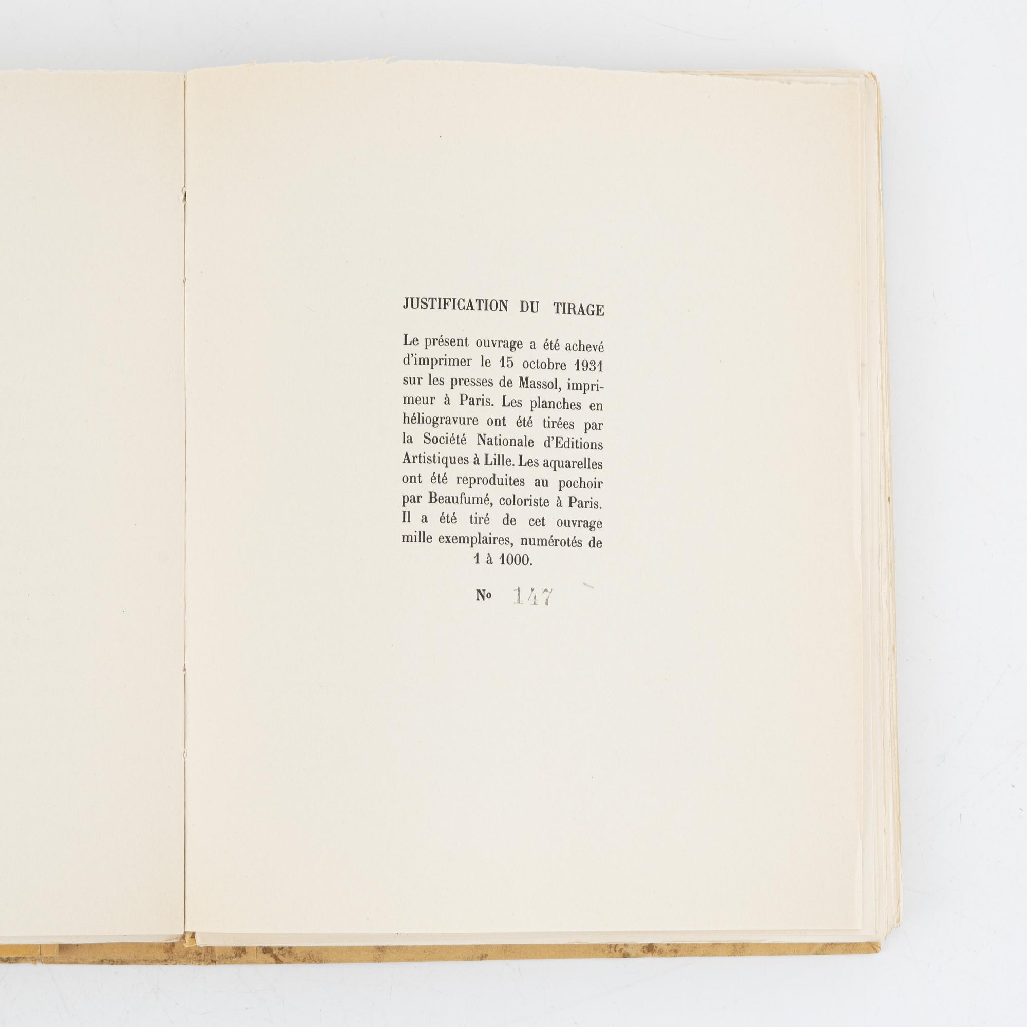 Book, "Les Ballets Suédois in Contemporary Art", Editions du Trianon, Paris, 1931.