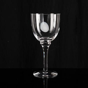 Gunnel Sahlin, wine glasses, 8 pcs, "Marrakech", Kosta Boda.