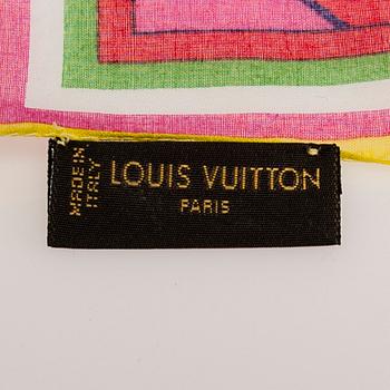 SCARF, "Cosmic Blossom Bandana", Louis Vuitton.