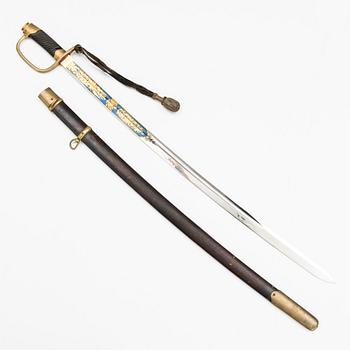 An Imperial Russian model 1881 officer's sabre.