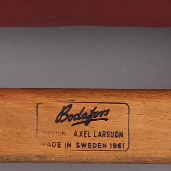 Axel Larsson, karmstolar, fem stycken, Svenska Möbelfabrikerna Bodafors, 1961.
