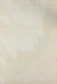 Gösta Åberg, a vintage movie poster, 'Allt för Madeleine (Le Silence est d'Or)', 1947.