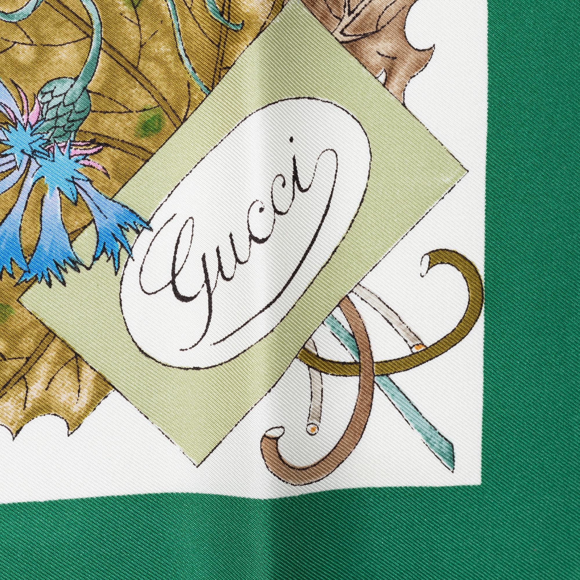 Gucci, vintage scarf.