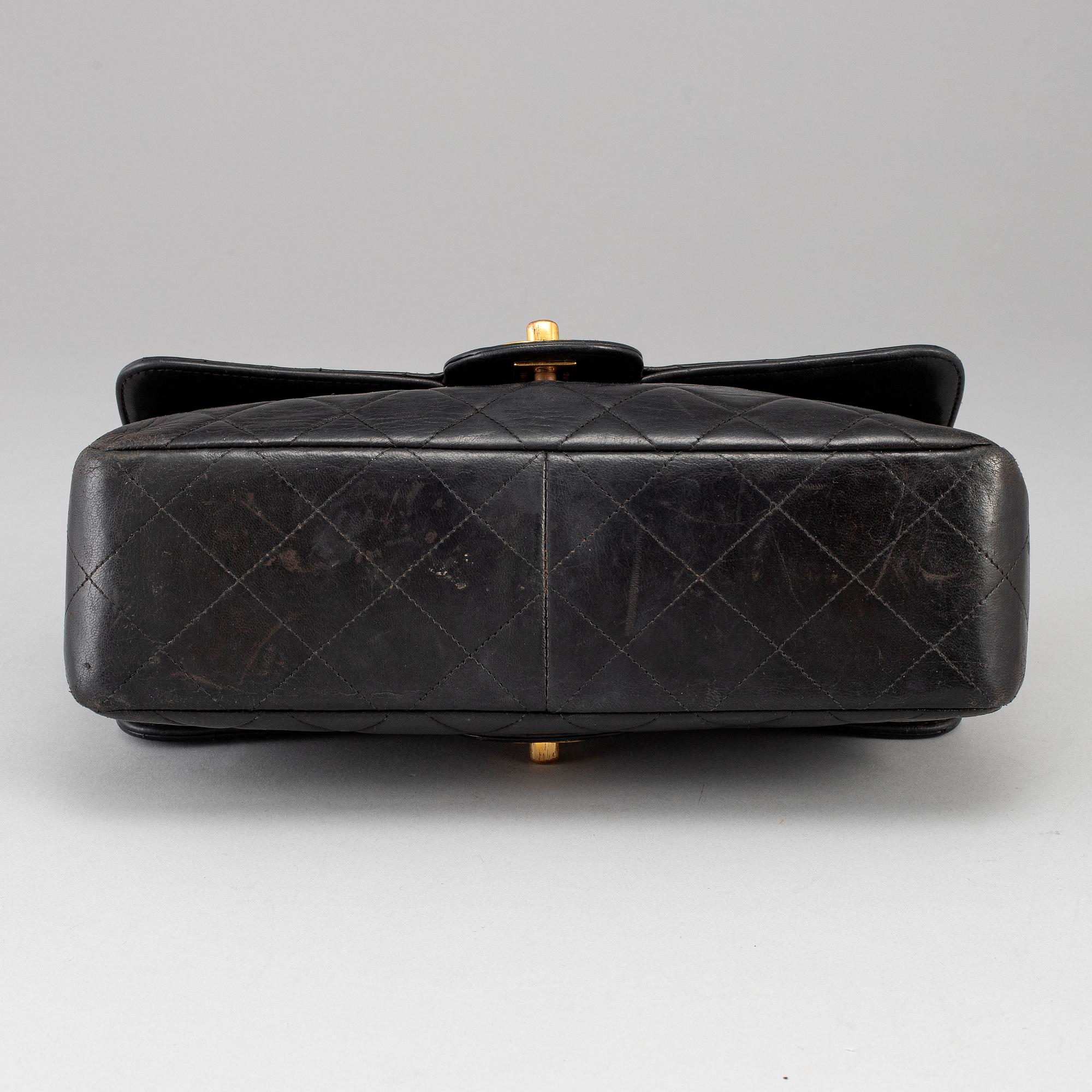 CHANEL, 'Double sided flap bag'.