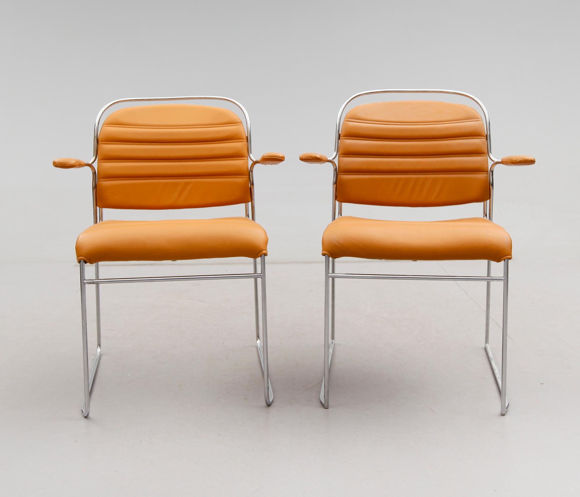 KARMSTOLAR, 1 par, Kenneth Bergenblad, DUX, 1900-talets andra hälft.