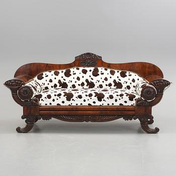 SOFFA, senempire, 1800-talets mitt.