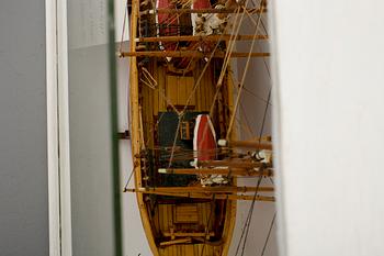 SKEPPSMODELL, G Zetterberg, 1940-tal.