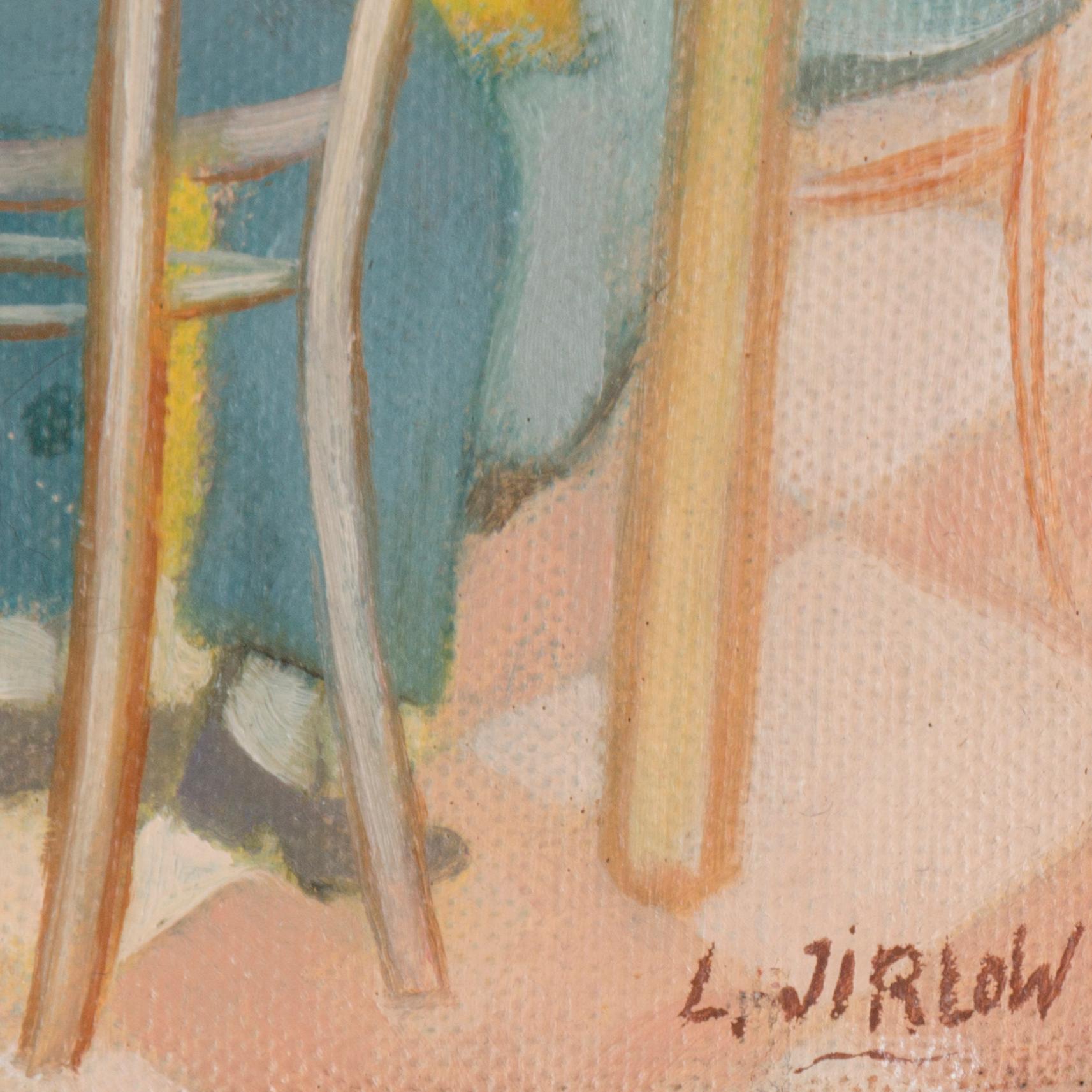 LENNART JIRLOW, olja på duk, signerad L. Jirlow.