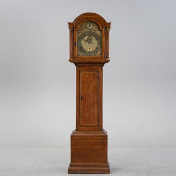 A George II longcase clock by Joseph Knowles, Epsom, first part of the 19th Century.