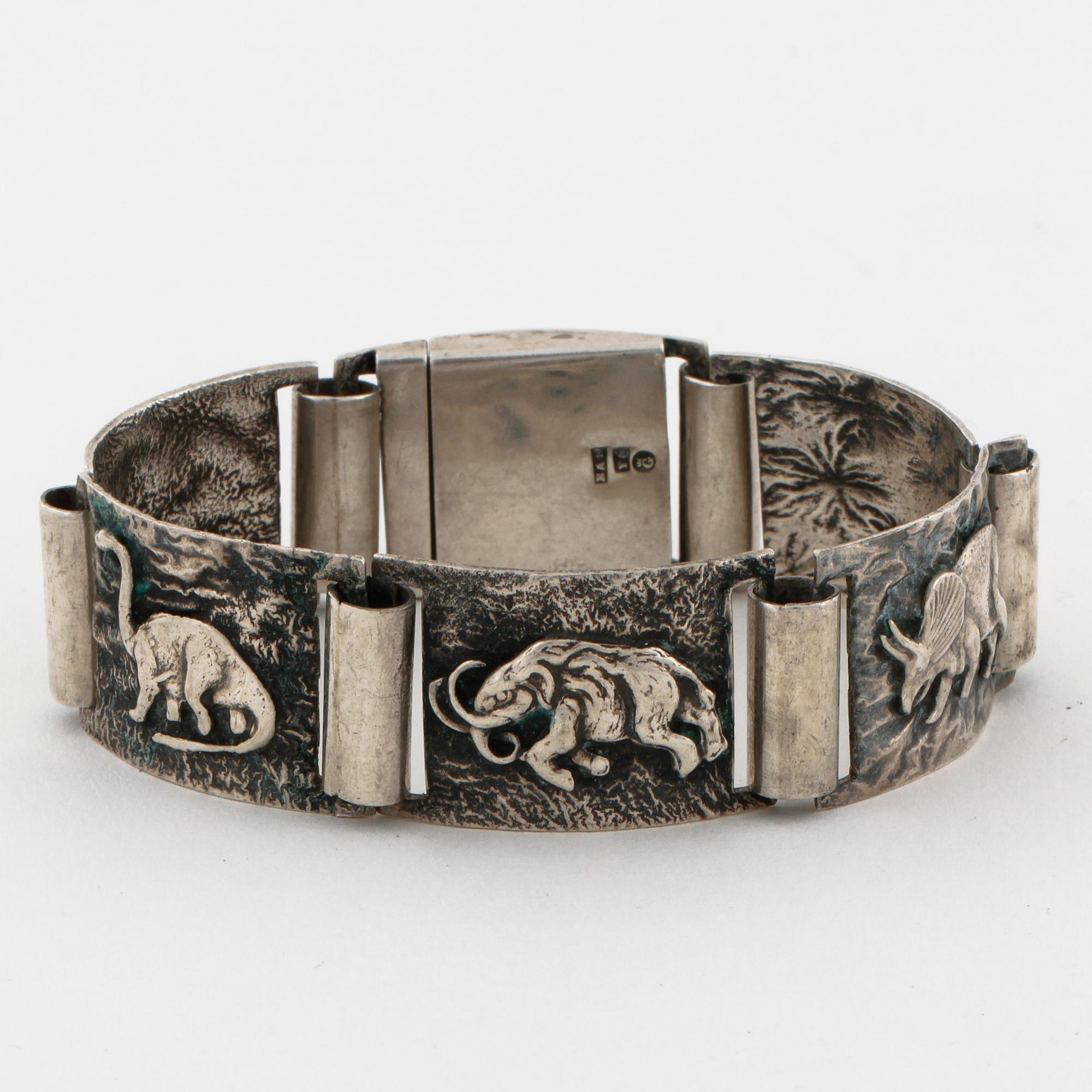 ARMBAND, stämplad BAF, Göteborg, 1949.
